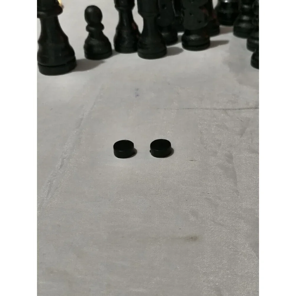Random Replacement Board Game Pieces Wooden Chess, Checkers, Dices, Variety